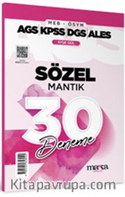 2025 MEB AGS KPSS DGS ALES Sözel Mantık 30 Deneme Tamamı Video Çözümlü 
