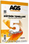 2025 MEB AGS Eğitimin Temelleri Türk Milli Eğitim Sistemi 5 Deneme Tamamı Video Çözümlü 