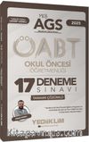 2025 MEB AGS ÖABT Okul Öncesi Öğretmenliği Tamamı Çözümlü 17 Deneme Sınavı
