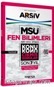 MSÜ Fen Bilimleri Konu Konu Çıkmış Sorular Son 7 Yıl