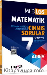 LGS Matematik Konularına Göre Düzenlenmiş Son 7 Yıl Çıkmış Sorular