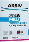 2018 MSÜ Arşiv Serisi Tıpkı Basım Çıkmış Sorular Tamamı Video Çözümlü