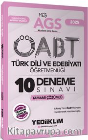2025 MEB AGS ÖABT Türk Dili ve Edebiyatı Öğretmenliği Tamamı Çözümlü 10 Deneme Sınavı