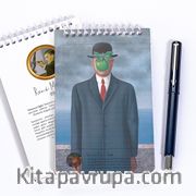 Bookinzi Saydam Bloknot - Sanat Serisi - Adamın Oğlu - René Magritte