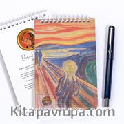 Bookinzi Saydam Bloknot - Sanat Serisi - Çığlık - Edvard Munch