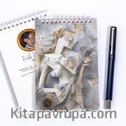 Bookinzi Saydam Bloknot - Sanat Serisi - Mandolinli Kız - Pablo Picasso 