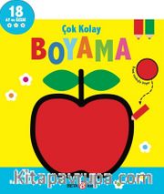 Çok Kolay Boyama - Elmalı Resim Kitabım