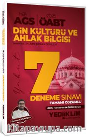 2025 MEB AGS ÖABT Din Kültürü ve Ahlak Bilgisi Öğretmenliği Tamamı Çözümlü 7 Deneme Sınavı