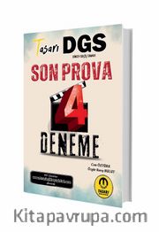 DGS Son Prova 4 Çözümlü Deneme