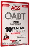 2025 MEB AGS ÖABT Tarih Öğretmenliği Tamamı Çözümlü 10 Deneme Sınavı