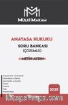 Mülki Makam Anayasa Hukuku Çözümlü Soru Bankası