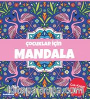 Çocuklar İçin Mandala (Lacivert)