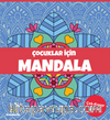 Çocuklar İçin Mandala (Mavi)