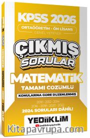 KPSS 2026 Ortaöğretim-Önlisans Matematik Konularına Göre Çıkmış Sorular(2024 Soruları Dahil)