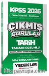 KPSS 2026 Ortaöğretim-Önlisans Tarih Konularına Göre Çıkmış Sorular(2024 Soruları Dahil)