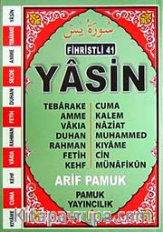 Fihristli 41 Yasin (Yas-111/P13)