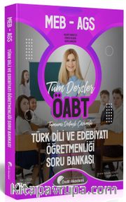 ÖABT MEB-AGS Türk Dili ve Edebiyatı Öğretmenliği Soru Bankası Çözümlü