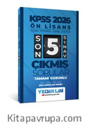 2026 Ön Lisans Genel Yetenek - Genel Kültür Tamamı Çözümlü Son 5 Sınav Çıkmış Sorular (2024 Soruları Dahil)