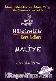 İmtiyaz Maliye Hakimlik Ders Notları