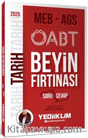 2025 MEB AGS ÖABT Tarih Beyin Fırtınası (Soru-Cevap)