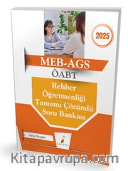 2025 MEB - AGS ÖABT Rehber Öğretmenliği Tamamı Çözümlü Soru Bankası