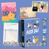 Kedi Dili Özel Set  (Aşı Takip Kartı - Kartpostal ve Ayraç İlaveli)