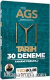 MEB AGS KAYI Tarih Tamamı Çözümlü 30 Deneme