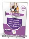 MEB - AGS ÖABT Okul Öncesi Öğretmenliği Tamamı Çözümlü Soru Bankası