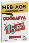 2025 MEB-AGS Coğrafya 15 Deneme Çözümlü