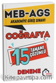 2025 MEB-AGS Coğrafya 15 Deneme Çözümlü