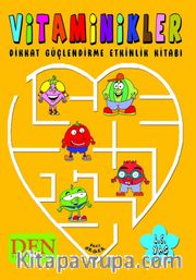 Vitaminikler <br /> Dikkat Güçlendirme Etkinlik Kitabı