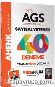 2025 MEB AGS Sayısal Yetenek Tamamı Video Çözümlü 40 Deneme