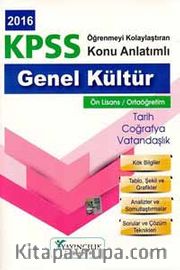 2016 KPSS Genel Kültür Önlisans Ortaöğretim Konu Anlatımlı
