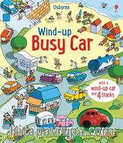USB - Wind-Up Busy Car