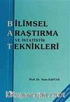 Bilimsel Araştırma ve İstatistik Teknikleri