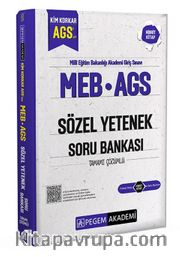 MEB AGS Kim Korkar Sözel Yetenek Soru Bankası Tamamı Çözümlü