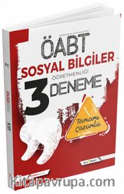 ÖABT Sosyal Bilgiler Öğretmenliği 3 Deneme Çözümlü