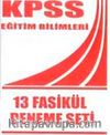 KPSS Eğitim Bilimleri 13 Fasikül Deneme Seti