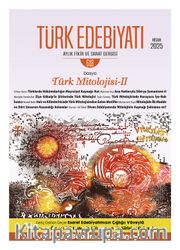 Türk Edebiyatı Aylık Fikir ve Sanat Dergisi Sayı: 618 Nisan 2025