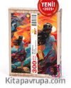 Kıyıda Ahşap Puzzle 300 Parça ( AS01-CCC )