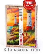 Gün Batımında Deniz Feneri Ahşap Puzzle 300 Parça ( MZ02-CCC )