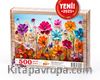 Bahar Çiçekleri Ahşap Puzzle 500 Parça ( BC14-D )