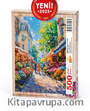 Çiçekçiler Sokağı Lviv - Ukrayna Ahşap Puzzle 500 Parça ( SK20-D )