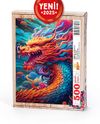 Çin Ejderhası Ahşap Puzzle 500 Parça ( CS08-D )