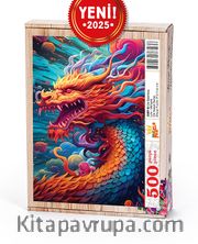 Çin Ejderhası Ahşap Puzzle 500 Parça ( CS08-D )