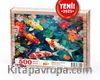 Japon Koi Balıkları Ahşap Puzzle 500 Parça ( HV82-D )