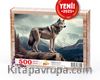 Yalnız Kurt Ahşap Puzzle 500 Parça ( HV86-D )