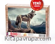 Yalnız Kurt Ahşap Puzzle 500 Parça ( HV86-D )