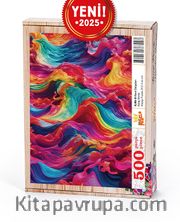 Renk Dalgaları Ahşap Puzzle 500 Parça ( KJ06-D )