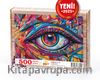 Kolaj Göz Ahşap Puzzle 500 Parça ( KJ08-D )